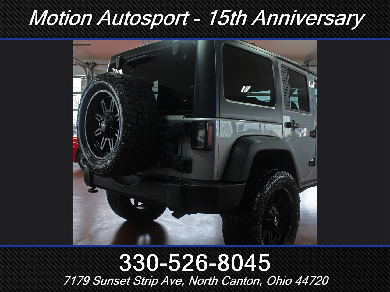 2018 Jeep Wrangler JK Unlimited Sport Hard Top Custom Lift 4X4 - Photo 12 - North Canton, OH 44720