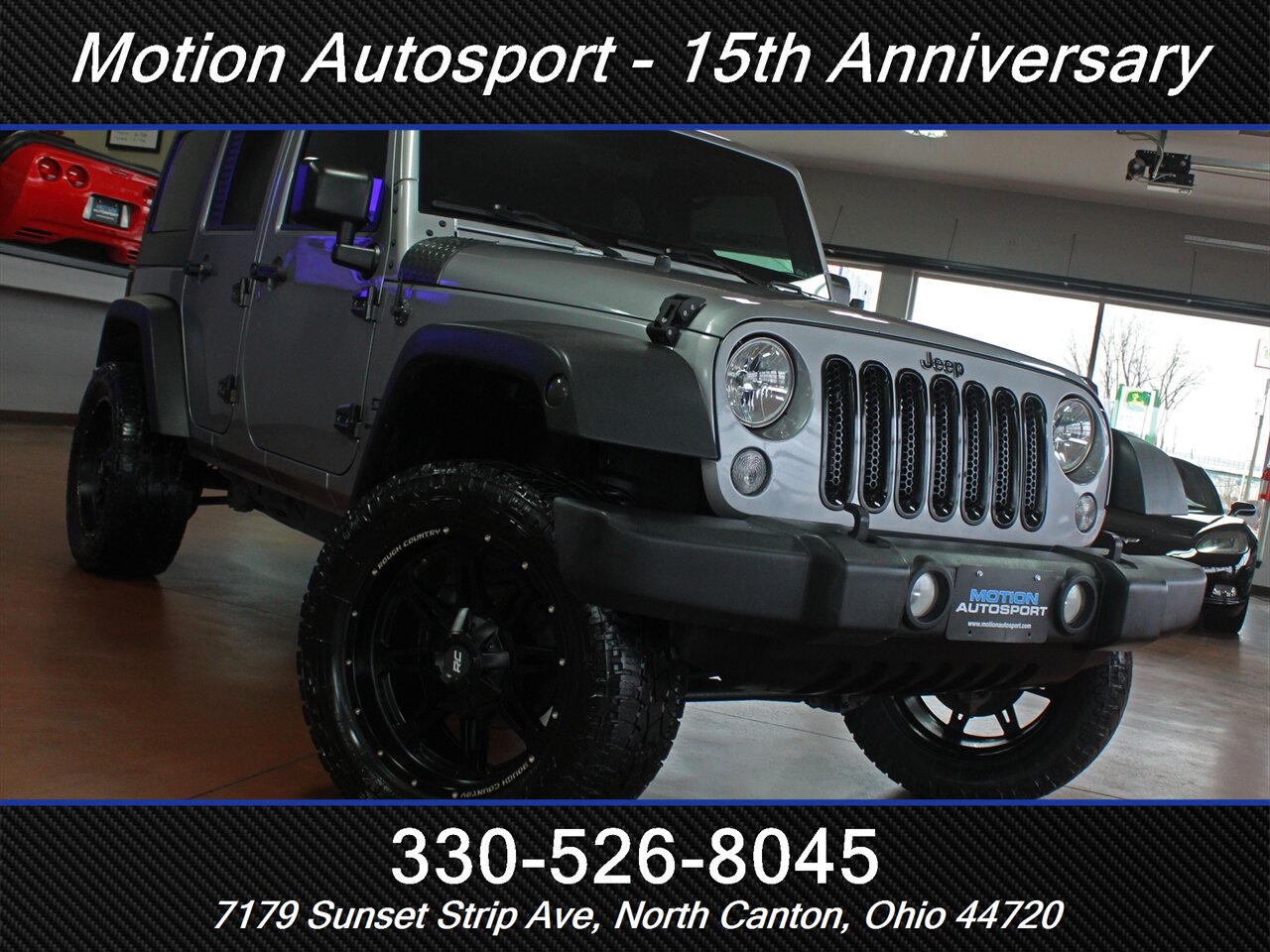 2018 Jeep Wrangler JK Unlimited Sport Hard Top Custom Lift 4X4 - Photo 51 - North Canton, OH 44720