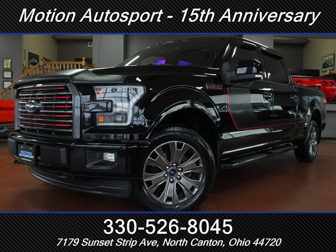 2017 Ford F-150 Lariat Sport Special Edition FX4 Moonroof 4X4   - Photo 1 - North Canton, OH 44720