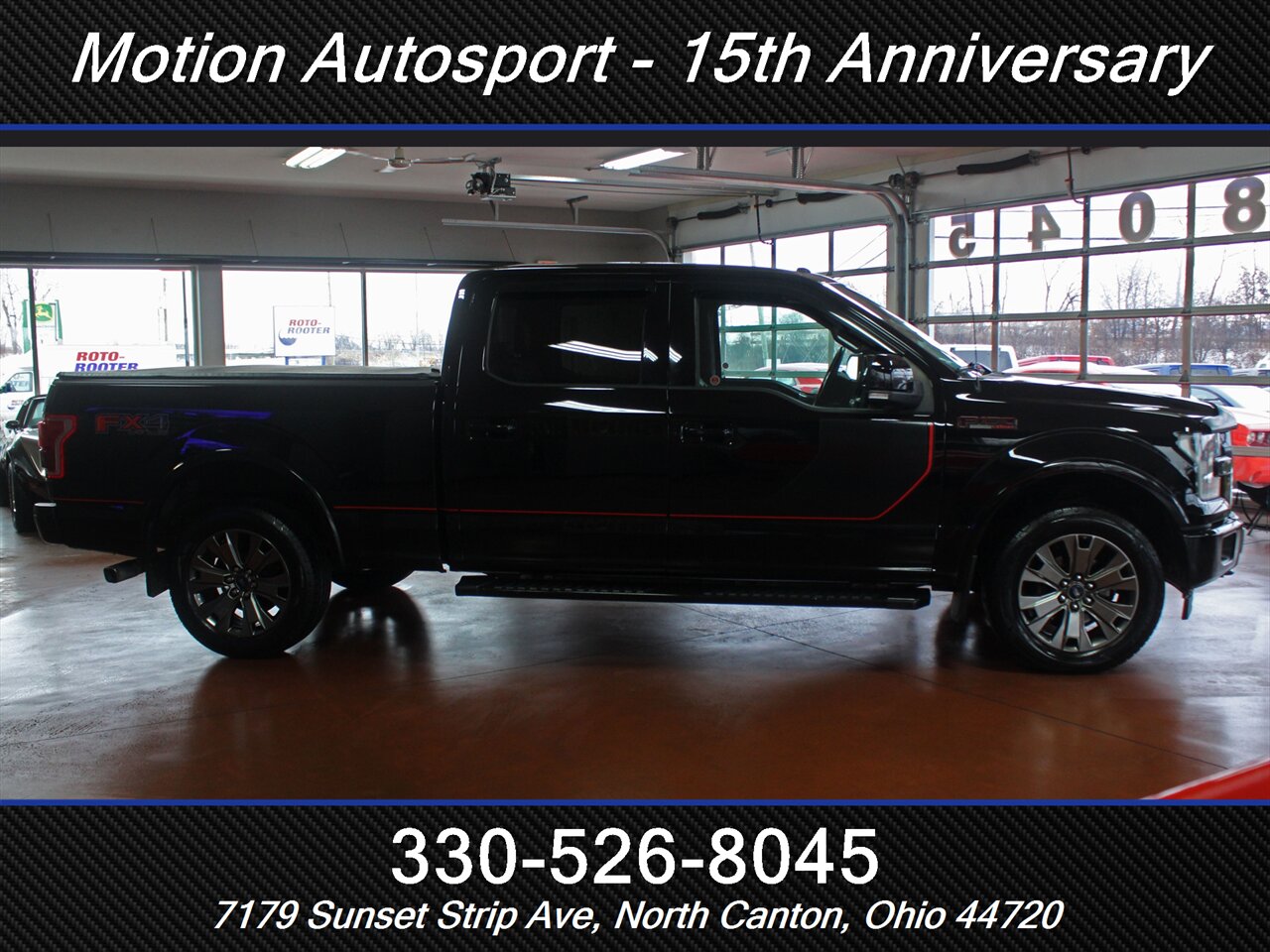 2017 Ford F-150 Lariat Sport Special Edition FX4 Moonroof 4X4 - Photo 12 - North Canton, OH 44720