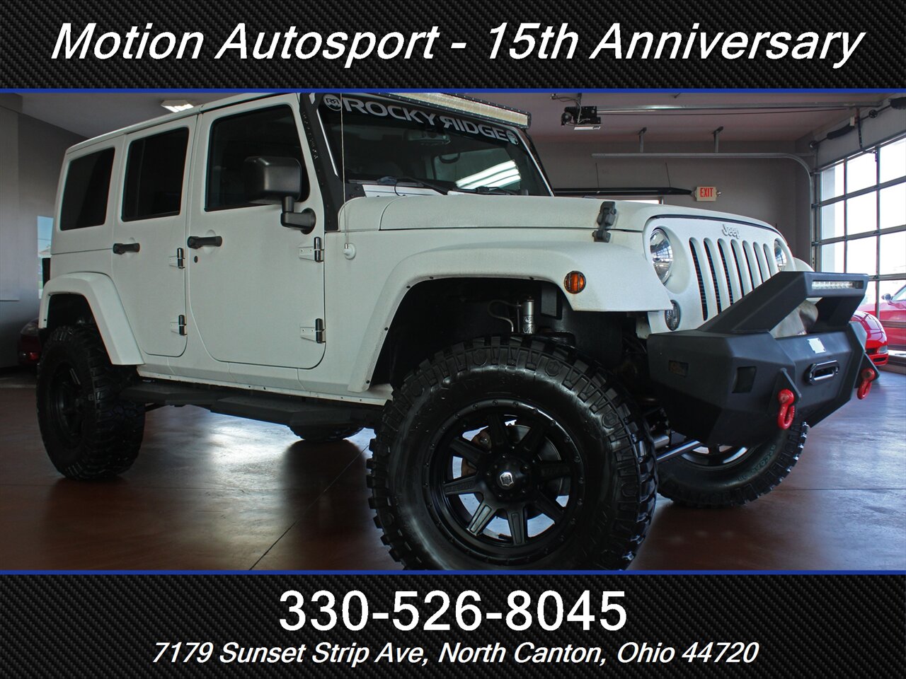 2016 Jeep Wrangler Unlimited Sport Rocky Ridge Custom Lift 4X4 - Photo 2 - North Canton, OH 44720