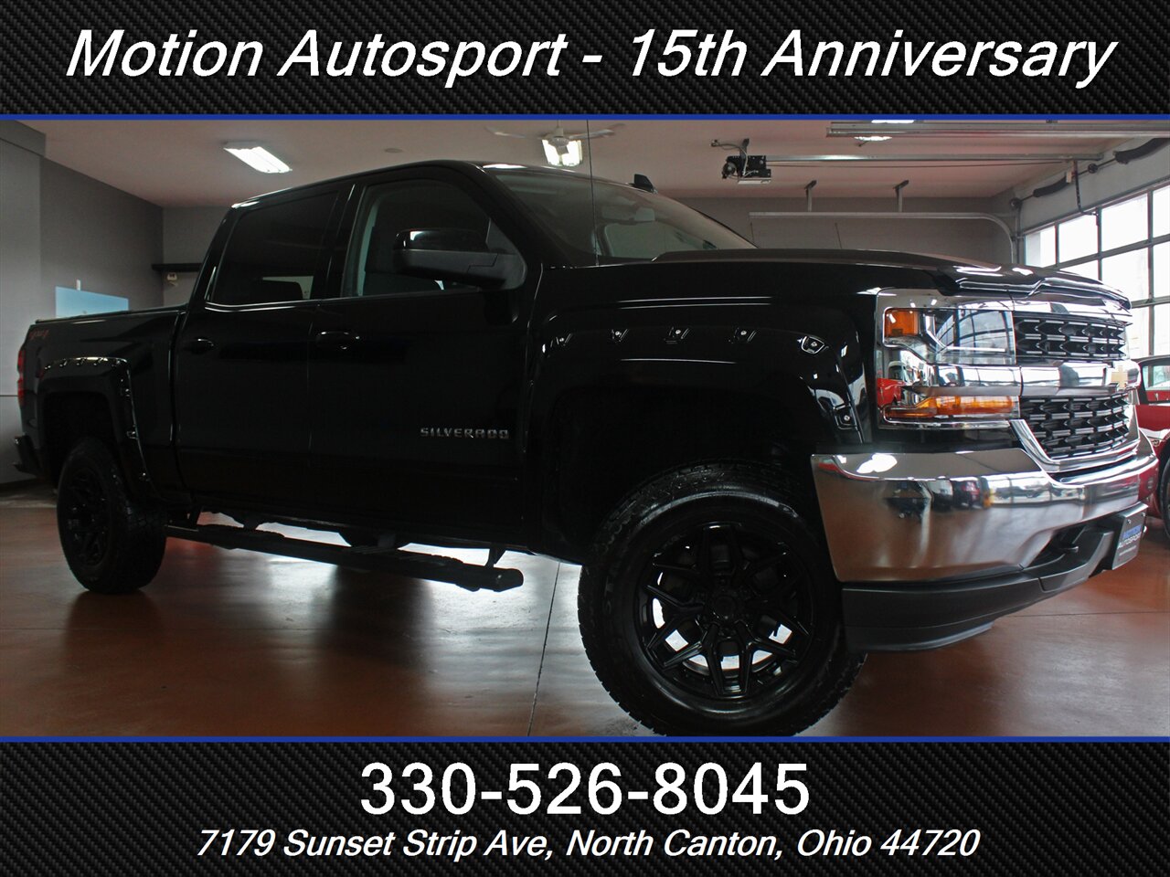 2018 Chevrolet Silverado 1500 LT Custom Lift 4X4 - Photo 2 - North Canton, OH 44720