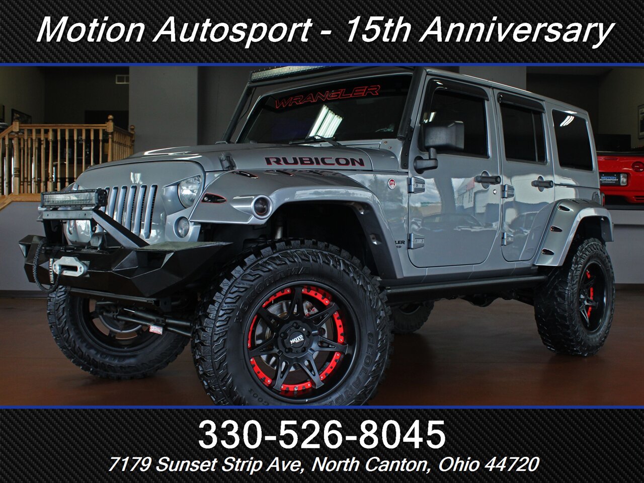 2014 Jeep Wrangler Unlimited Rubicon X  Custom Lift 4X4 - Photo 1 - North Canton, OH 44720