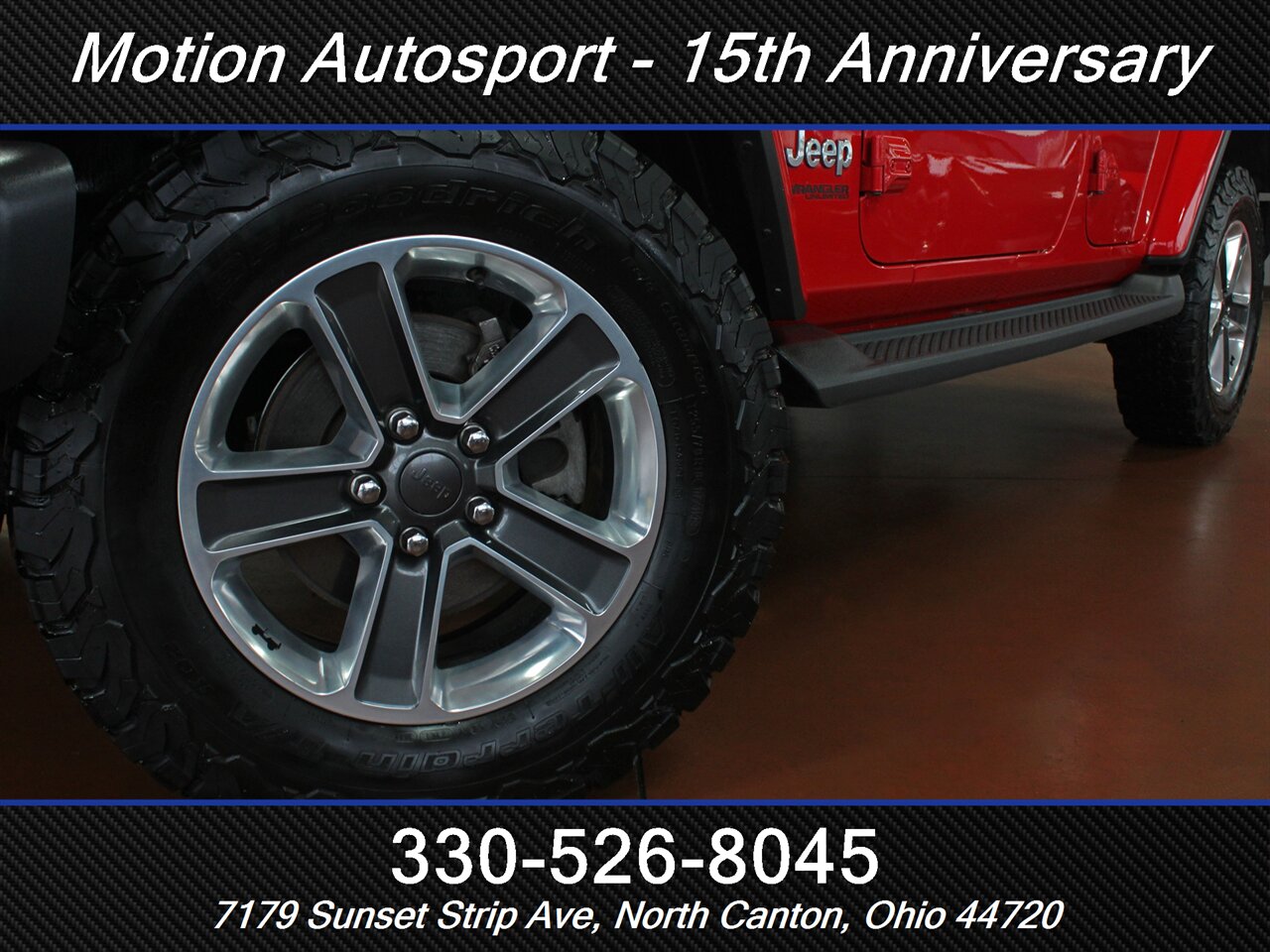 2018 Jeep Wrangler Unlimited Sahara Hard Top 4X4 - Photo 49 - North Canton, OH 44720