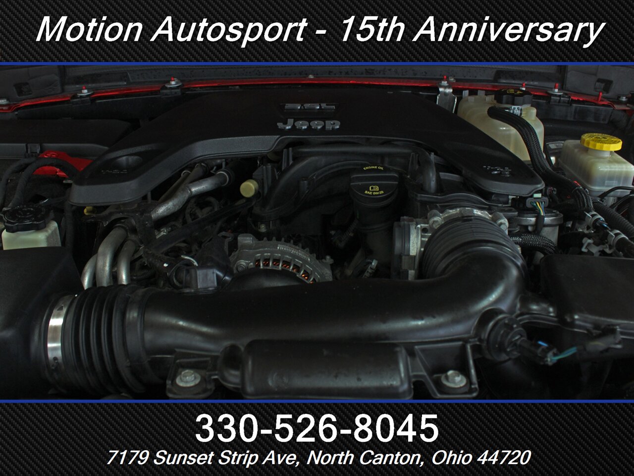 2018 Jeep Wrangler Unlimited Sahara Hard Top 4X4 - Photo 16 - North Canton, OH 44720