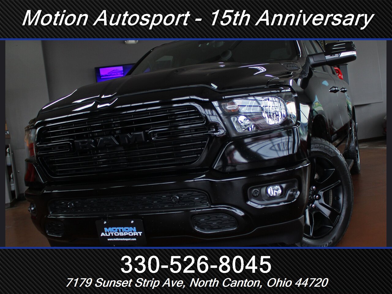 2021 RAM 1500 Big Horn Black Top Edition 4X4 - Photo 55 - North Canton, OH 44720