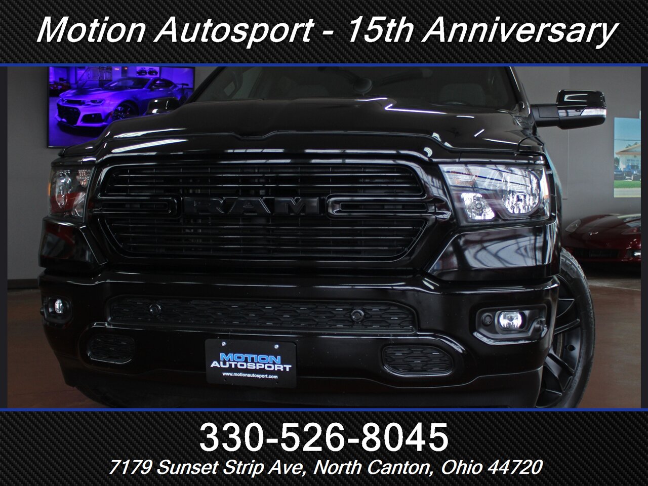 2021 RAM 1500 Big Horn Black Top Edition 4X4 - Photo 58 - North Canton, OH 44720