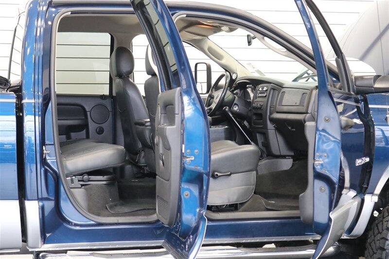 2003 Dodge Ram 2500 SLT 4dr Quad Cab  1-OWNER* 100% RUST FREE* SHORT BED HIGH OUTPUT CUMMINS 5.9L* 6-SPEED MANUAL* LEATHER* REAR AIRBAGS* BANKS EXAUST BRAKE* IN BED AUX FUEL TANK* ALL RECORDS SINCE NEW* WINDOW STICKER* 2-KEYS* 35 "NITTOs - Photo 47 - Portland, OR 97230