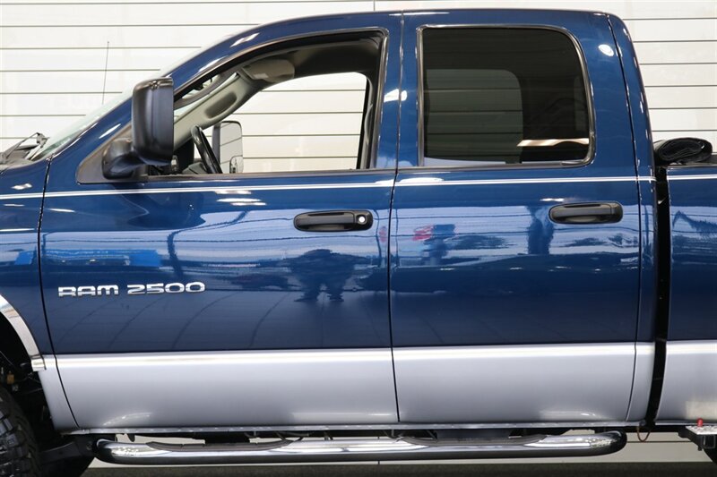 2003 Dodge Ram 2500 SLT 4dr Quad Cab  1-OWNER* 100% RUST FREE* SHORT BED HIGH OUTPUT CUMMINS 5.9L* 6-SPEED MANUAL* LEATHER* REAR AIRBAGS* BANKS EXAUST BRAKE* IN BED AUX FUEL TANK* ALL RECORDS SINCE NEW* WINDOW STICKER* 2-KEYS* 35 "NITTOs - Photo 56 - Portland, OR 97230