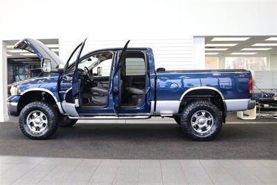 2003 Dodge Ram 2500 SLT 4dr Quad Cab  1-OWNER* 100% RUST FREE* SHORT BED HIGH OUTPUT CUMMINS 5.9L* 6-SPEED MANUAL* LEATHER* REAR AIRBAGS* BANKS EXAUST BRAKE* IN BED AUX FUEL TANK* ALL RECORDS SINCE NEW* WINDOW STICKER* 2-KEYS* 35 "NITTOs - Photo 10 - Portland, OR 97230