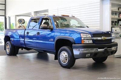 2003 Chevrolet Silverado 3500  1-CALIFORNIA OWNER* 0-RUST* FRESH SERVICE* NEW 10-PLY TIRES* SPRAY IN BED LINER* BANKS UPGRADES* NEVER HAD A 5TH WHEEL OR GOOSNECK* HEATED LEATHER SEATS* DUAL TANKS