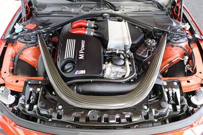 2018 BMW M4  FULL LEATHER* ACTIVE AUTO WORKS CATLESS DOWN PIPES - MID PIPES W-RESONATORS-MAAD MAX MUFFLER* VRSF FRONT MOUNT INTAKE* MISHIMOTO CHARGE PIPES* FULLY SERVICED* CARBON FRONT LIP* 2-KEYS-WINDOW STICKER - Photo 16 - Portland, OR 97230