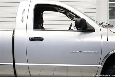 2003 Dodge Ram 2500 SLT  SINGLE CAB LONG BED* 5-SPEED MANUAL* 5.9L WITH ONLY 75K MLS* LEVELED ON NEW 35 "BFG KO2s*SUPER CLEAN UNDER CARRIAGE* NO ACCIDENTS* NON-SMOKER - Photo 30 - Portland, OR 97230