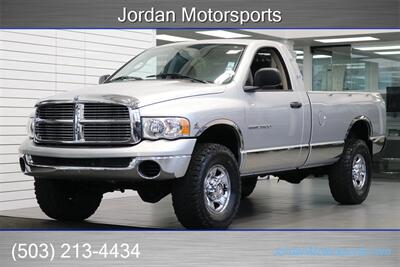 2003 Dodge Ram 2500 SLT  SINGLE CAB LONG BED* 5-SPEED MANUAL* 5.9L WITH ONLY 75K MLS* LEVELED ON NEW 35 "BFG KO2s*SUPER CLEAN UNDER CARRIAGE* NO ACCIDENTS* NON-SMOKER - Photo 1 - Portland, OR 97230