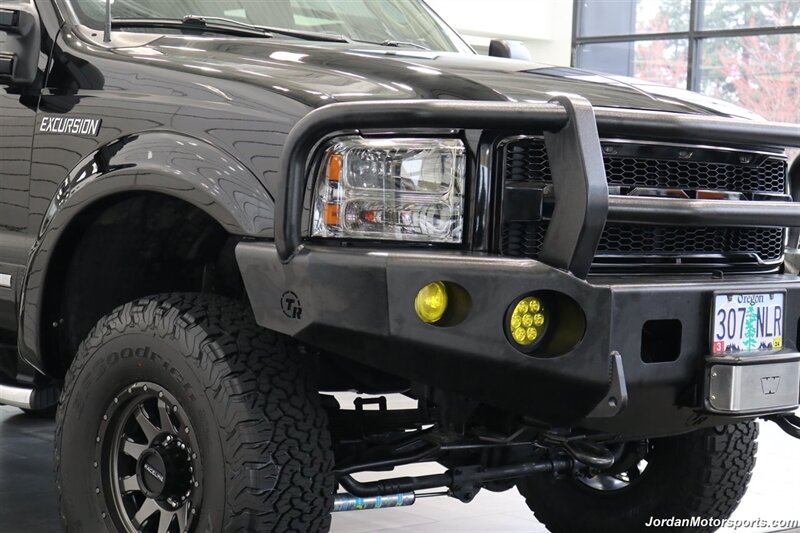 2005 Ford Excursion Limited  FULLY BULLET PROOFED* FULL SINISTER DIESEL BUILD* 6 "LIFT* 37 "BFG KO2s* 17 "WHEELS* SINISTER TURBO* ARP HEADSTUDS* KENWOOD EXCELLON HEAD UNIT* BACK UP CAM* 0-RUST* IMMACULATE CONDITION* - Photo 15 - Portland, OR 97230