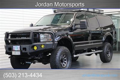 2005 Ford Excursion Limited  FULLY BULLET PROOFED* FULL SINISTER DIESEL BUILD* 6 "LIFT* 37 "BFG KO2s* 17 "WHEELS* SINISTER TURBO* ARP HEADSTUDS* KENWOOD EXCELLON HEAD UNIT* BACK UP CAM* 0-RUST* IMMACULATE CONDITION* - Photo 1 - Portland, OR 97230