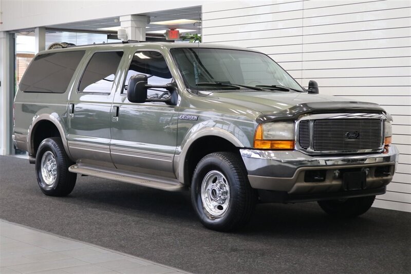 2001 Ford Excursion Limited  2-OWNER* 100% RUST FREE* FULLY LOADED LIMITED 7.3L* 4X4* FRESH FULL SERVICE W/ NEW BRAKES-ROTORS-CALIPERS* COOLANT FLUSH* AC CHARGE* NEW TIRES* ALL BOOKS & KEYS* 100% RUST & CORROSION FREE