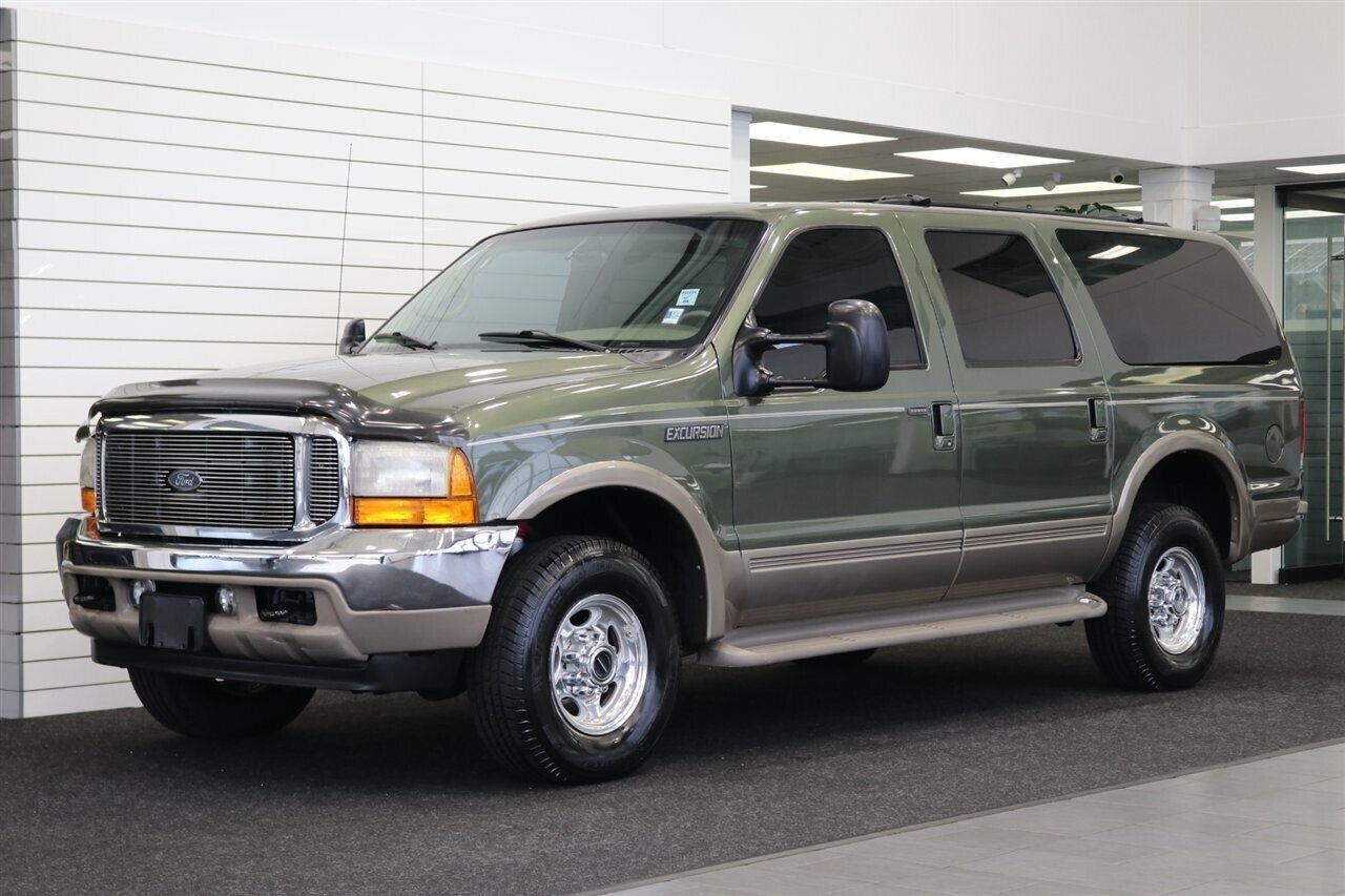2001 Ford Excursion Limited  2-OWNER* 100% RUST FREE* FULLY LOADED LIMITED 7.3L* 4X4* FRESH FULL SERVICE W/ NEW BRAKES-ROTORS-CALIPERS* COOLANT FLUSH* AC CHARGE* NEW TIRES* ALL BOOKS & KEYS* 100% RUST & CORROSION FREE - Photo 1 - Portland, OR 97230