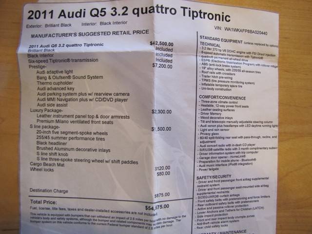 2011 Audi Q5 3.2 quattro Prestige   - Photo 12 - Springfield, MO 65802