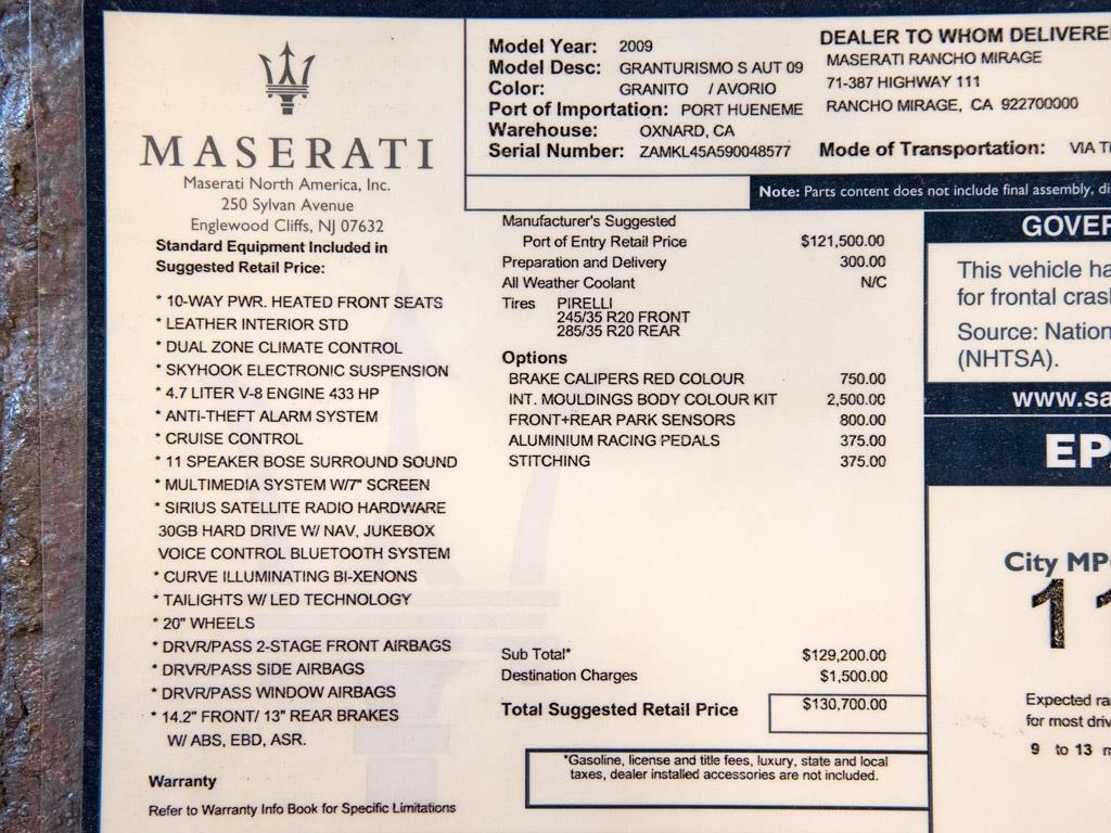 2009 Maserati GranTurismo S   - Photo 37 - Springfield, MO 65802