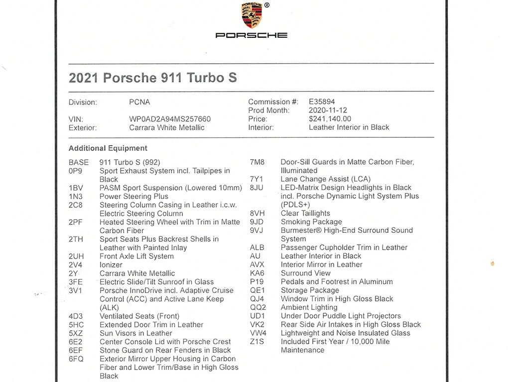 2021 Porsche 911 Turbo S   - Photo 51 - Springfield, MO 65802