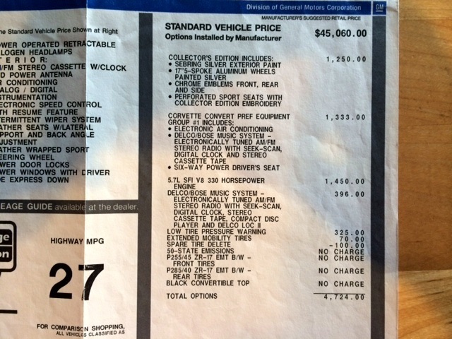 1996 Chevrolet Corvette Collector Edition Convertible   - Photo 26 - Springfield, MO 65802