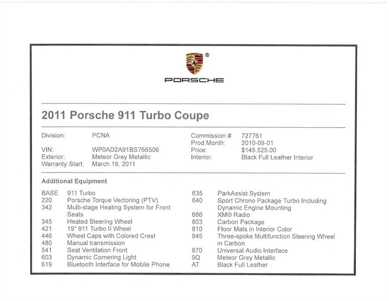 2011 Porsche 911 Turbo  (One of the last manual turbo's produced by Porsche) - Photo 94 - Springfield, MO 65802