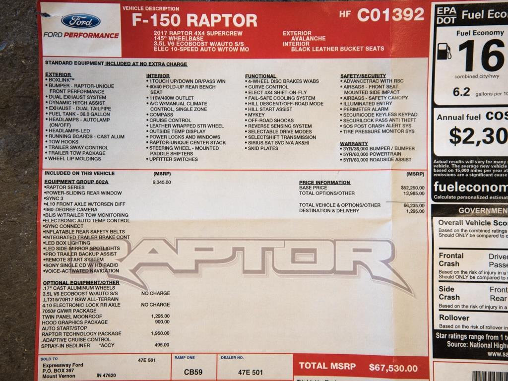 2017 Ford #15 F-150 Raptor   - Photo 36 - Springfield, MO 65802