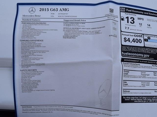 2015 Mercedes-Benz G63 AMG   - Photo 26 - Springfield, MO 65802