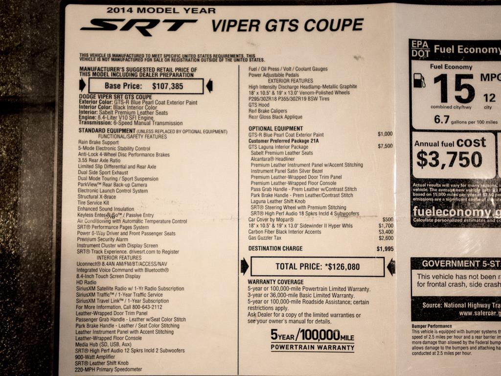 2014 Dodge SRT Viper GTS   - Photo 39 - Springfield, MO 65802