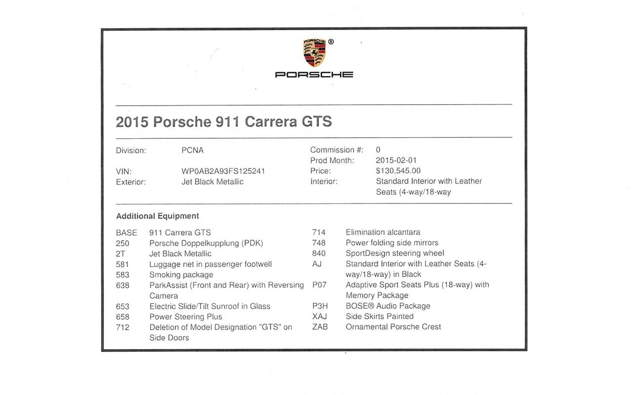 2015 Porsche 911 Carrera GTS   - Photo 49 - Springfield, MO 65802