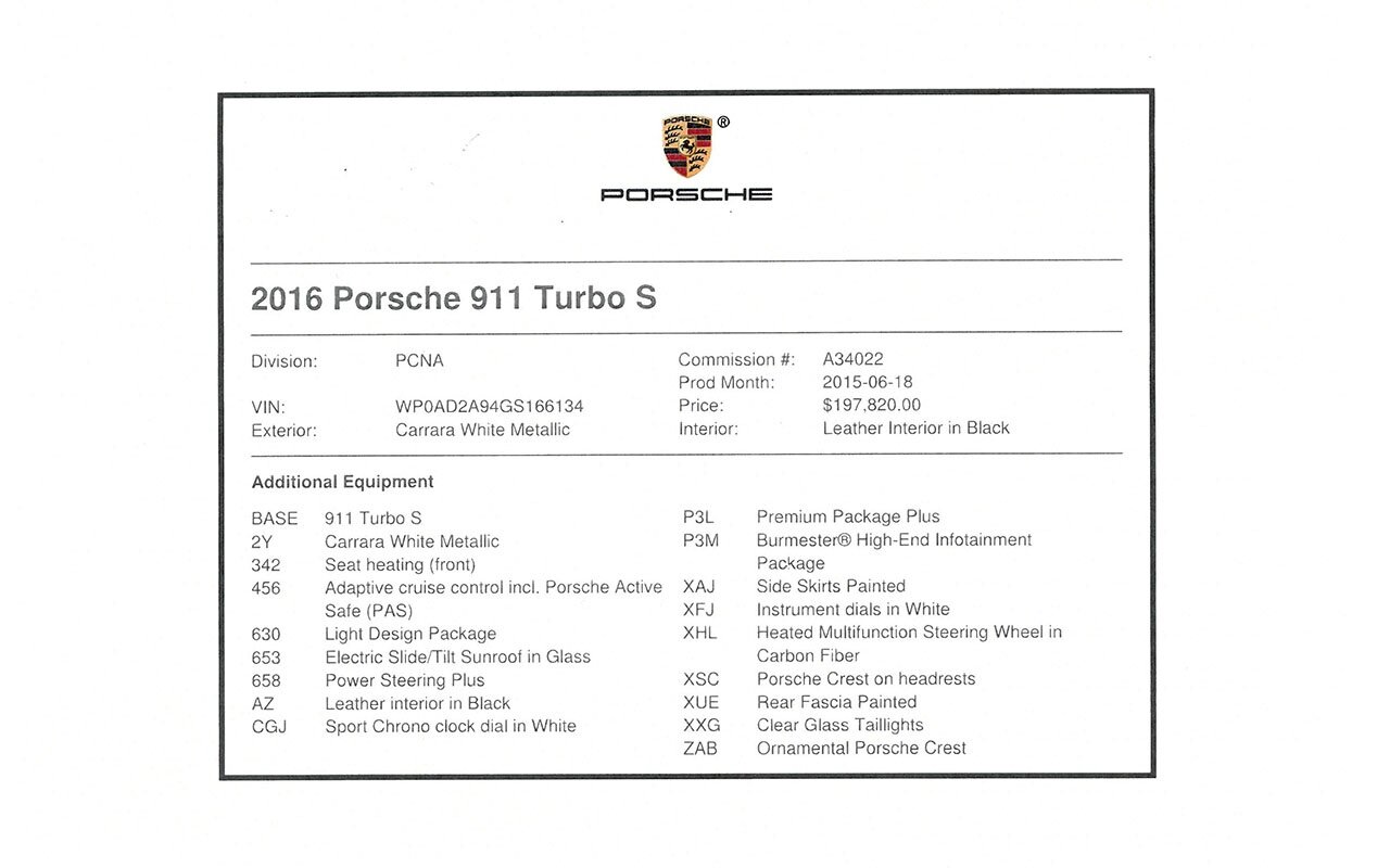 2016 Porsche 911 Turbo S   - Photo 36 - Springfield, MO 65802
