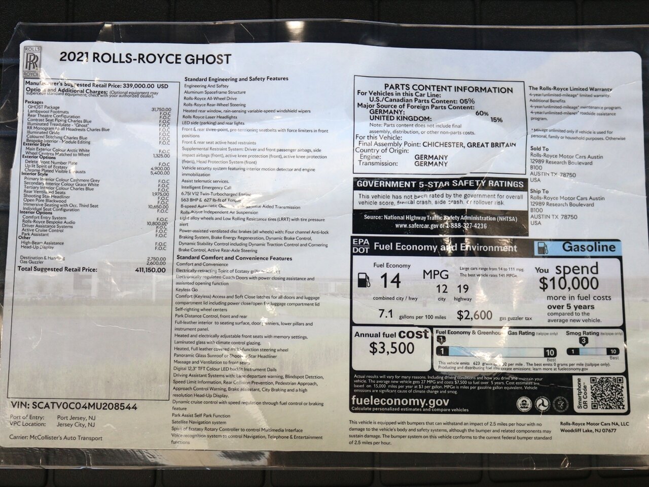 2021 Rolls-Royce Ghost   - Photo 63 - Springfield, MO 65802