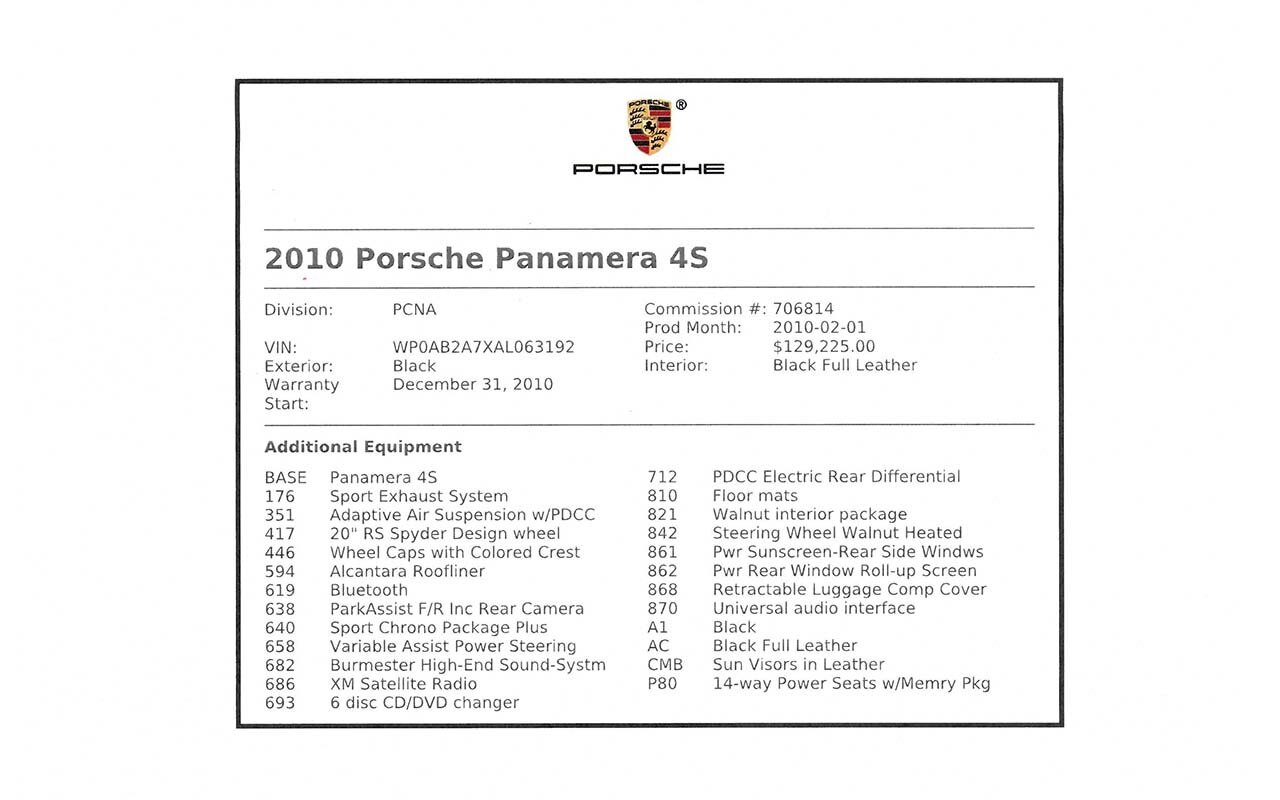 2010 Porsche Panamera 4S   - Photo 44 - Springfield, MO 65802