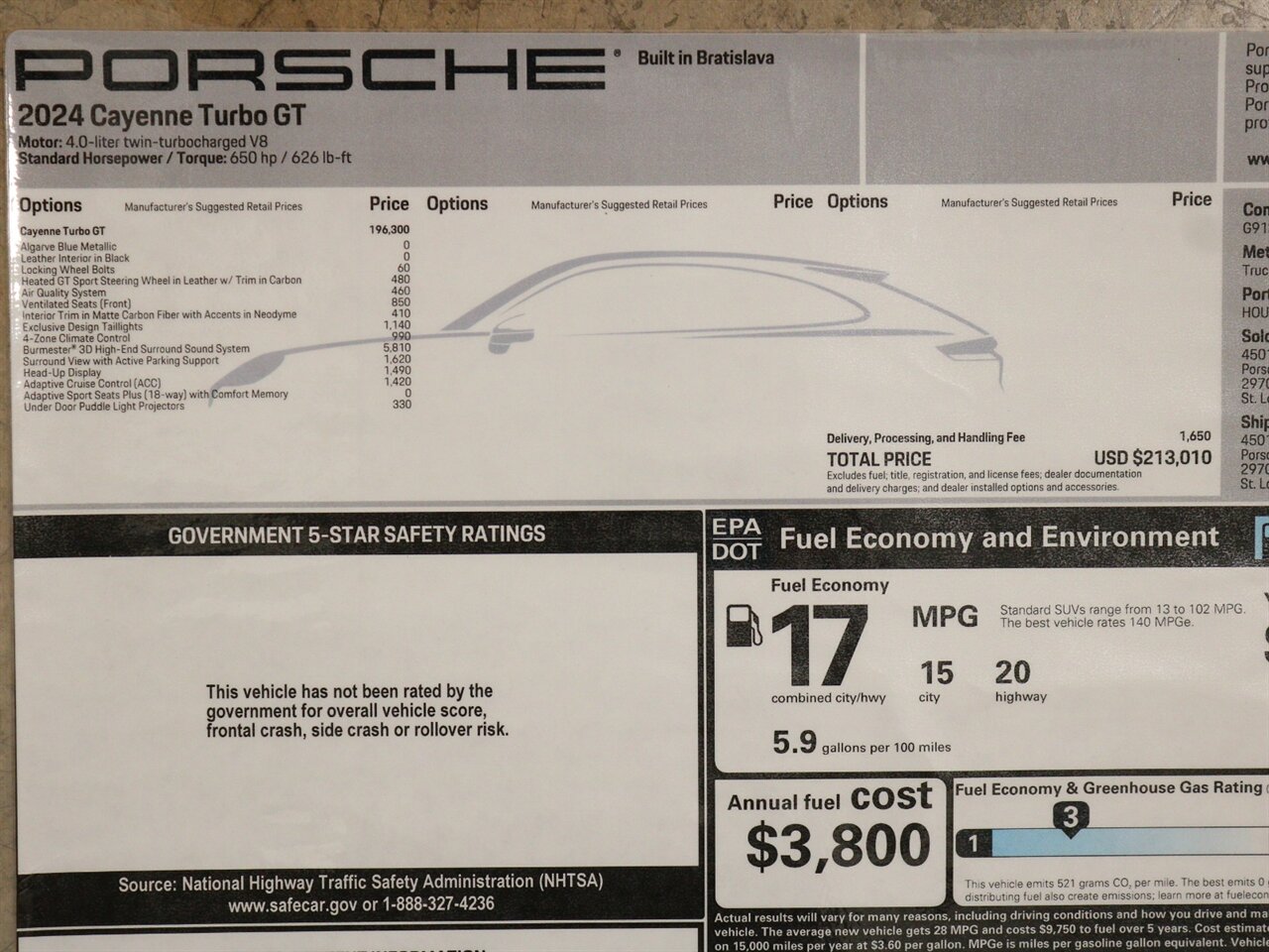 2024 Porsche Cayenne Turbo GT   - Photo 78 - Springfield, MO 65802