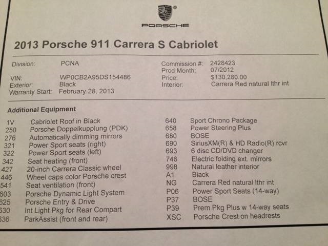 2013 Porsche 911 Carrera S Cabriolet   - Photo 13 - Springfield, MO 65802