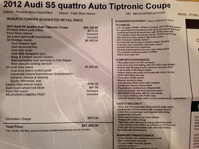 2012 Audi S5 4.2 quattro Prestige   - Photo 26 - Springfield, MO 65802