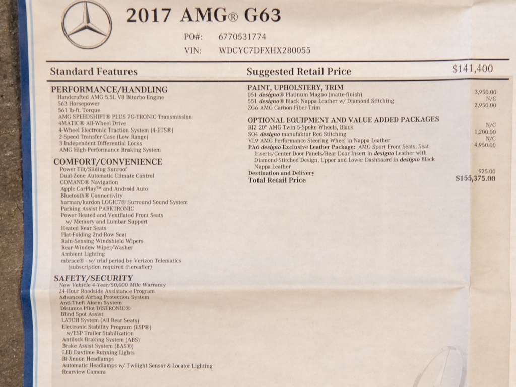 2017 Mercedes-Benz AMG G 63   - Photo 46 - Springfield, MO 65802