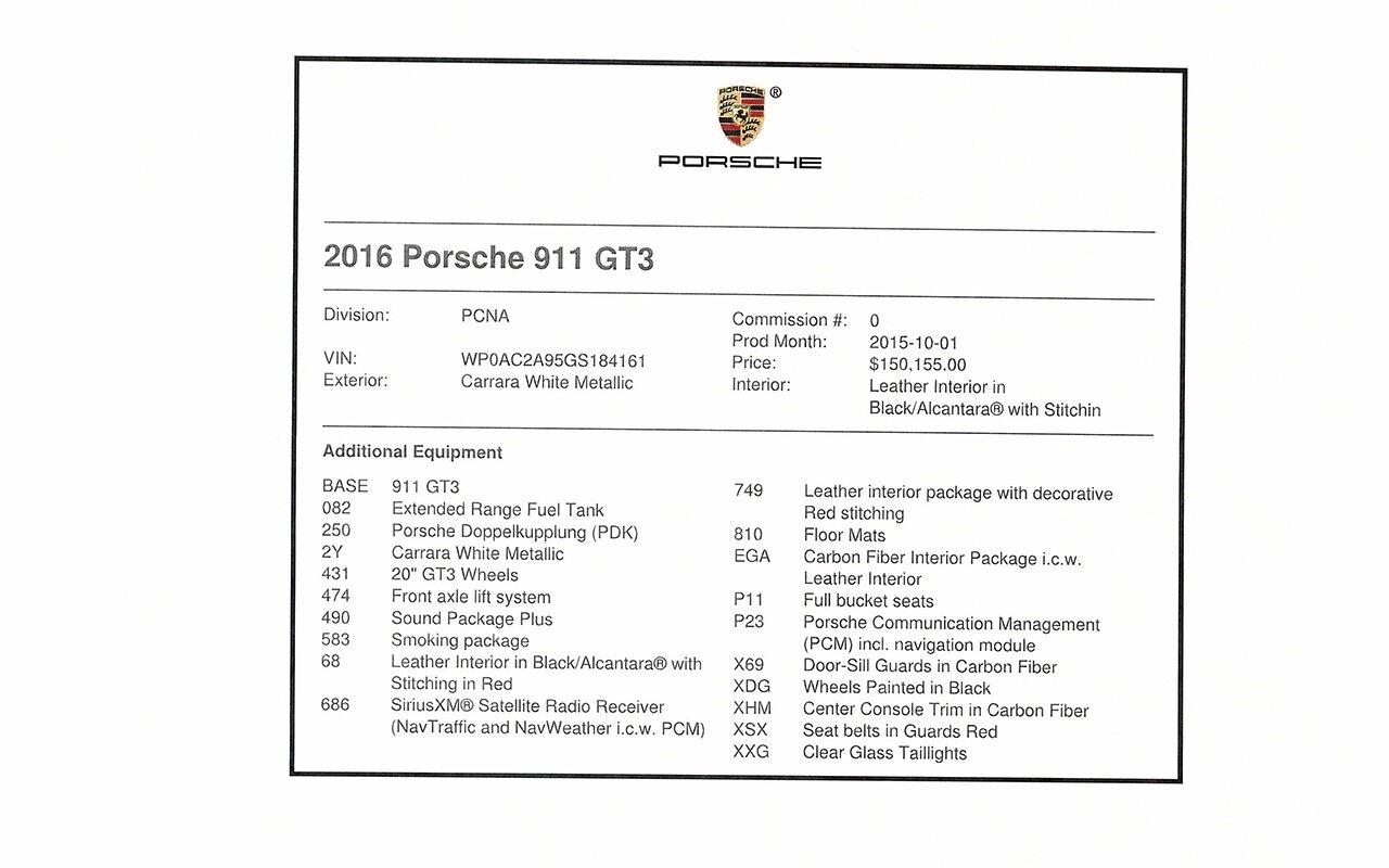 2016 Porsche 911 GT3   - Photo 51 - Springfield, MO 65802