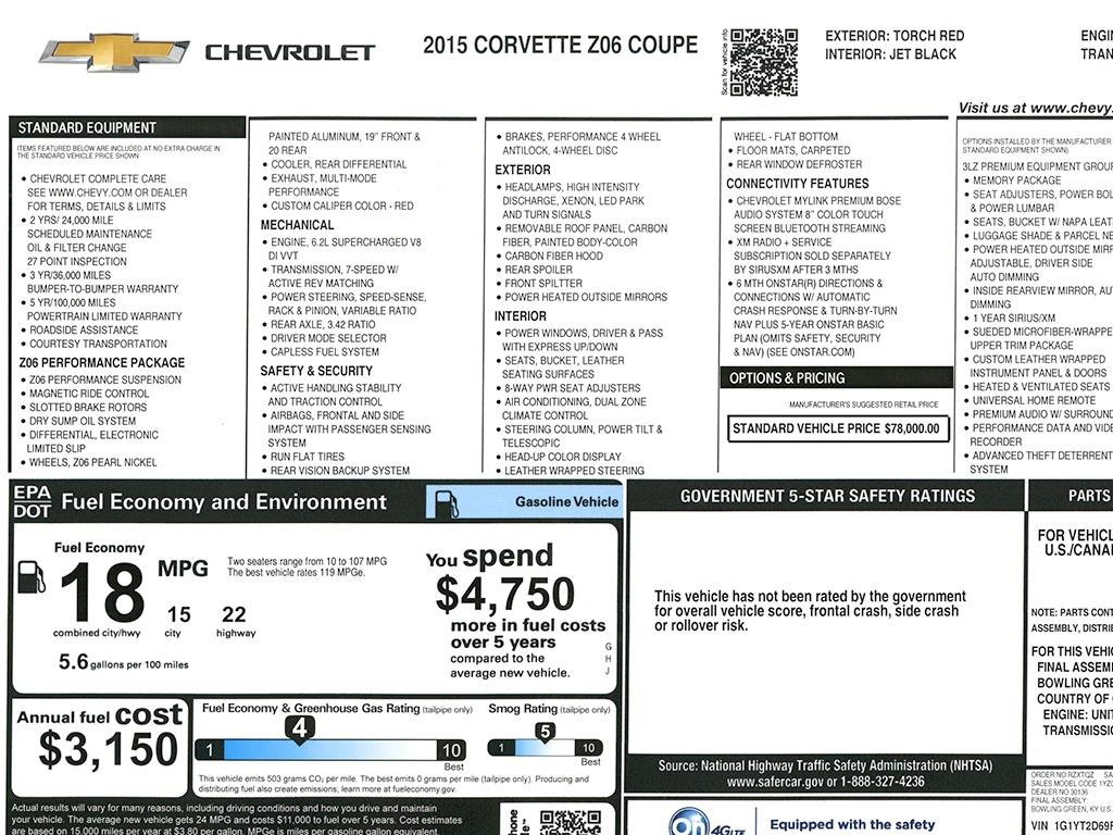 2015 Chevrolet Corvette Z06   - Photo 36 - Springfield, MO 65802
