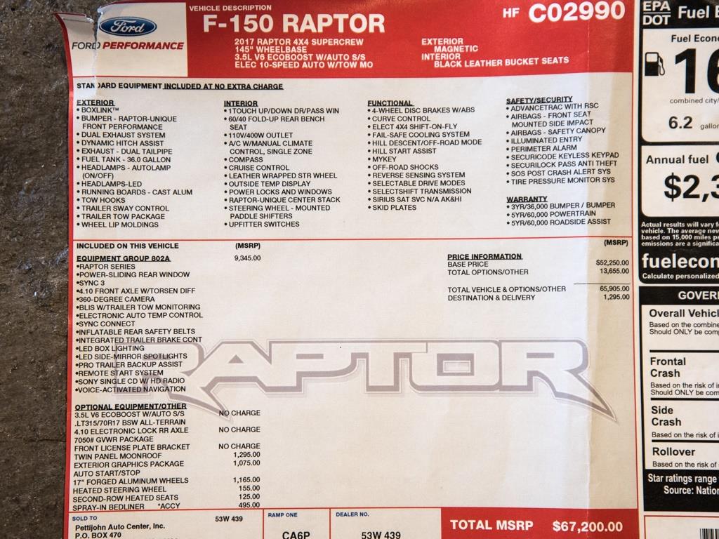 2017 Ford #13 F-150 Raptor   - Photo 31 - Springfield, MO 65802