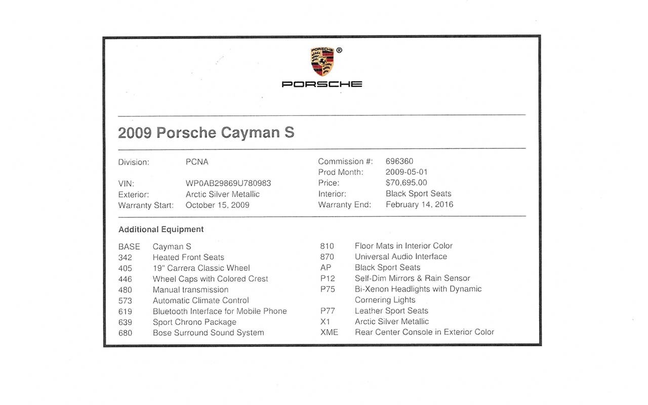 2009 Porsche Cayman S   - Photo 55 - Springfield, MO 65802