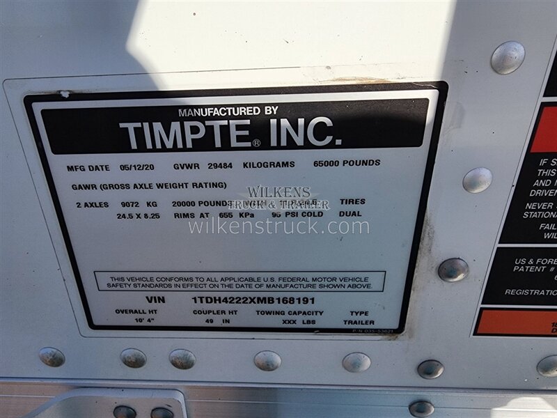 2021 Timpte Hopper 42'2x66 ag hopper - Photo 18 - Goodland, KS 67735