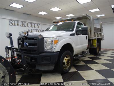 2011 Ford F-350 SD 4x4 MASON DUMP Truck LOW Miles  Aluminum Body w/ Aluminum Snow Plow & Aluminum Salt Spreader NEWLY Reduced Prices On ALL Vehicles!!