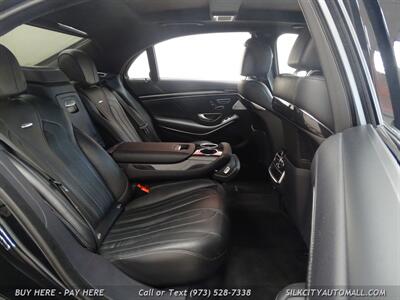 2018 Mercedes-Benz AMG S 63 AWD Navi Camera DVD Bluetooth  S63 603hp Twin Turbo FULLY LOADED! Clean Luxury Sedan Newly Reduced Prices On All Vehicles!! - Photo 16 - Paterson, NJ 07503