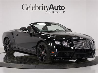 2015 Bentley Continental GTC V8 S Concours Series $243K MSRP  