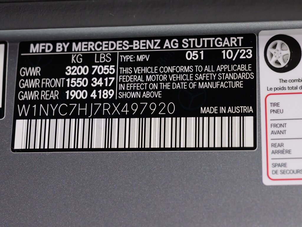 2024 Mercedes-Benz AMG G63 MANUFAKTUR Interior Package 22 " AMG Wheels   - Photo 73 - Sarasota, FL 34243