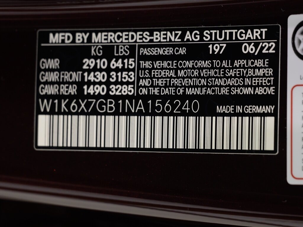 2022 Mercedes-Benz Maybach S580 4MATIC Two-Tone Finish   - Photo 82 - Sarasota, FL 34243