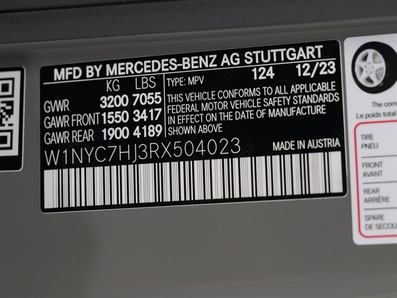 2024 Mercedes-Benz G-Class AMG G63 22