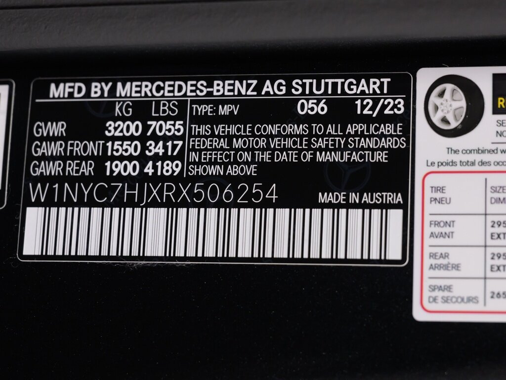 2024 Mercedes-Benz AMG G63 Manufaktur Interior Plus 22 " AMG Wheels   - Photo 68 - Sarasota, FL 34243